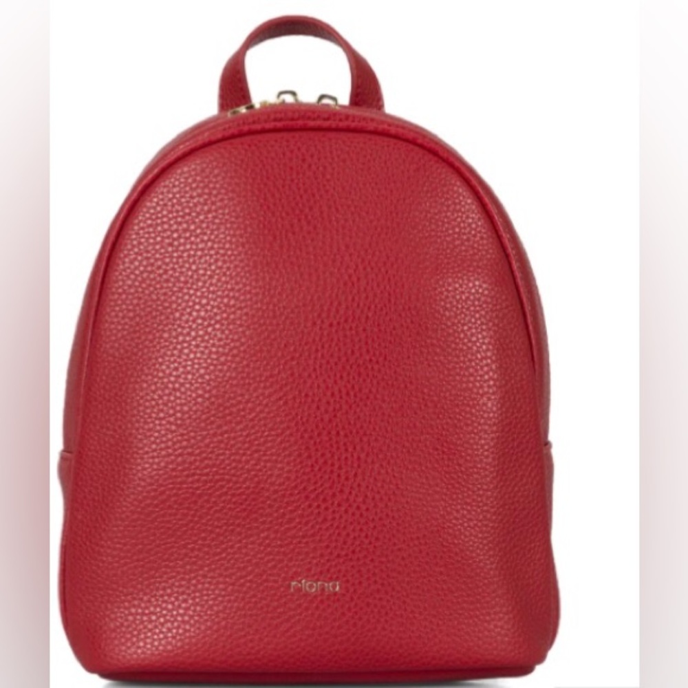 Riona Mia Red Mini Backpack NWT